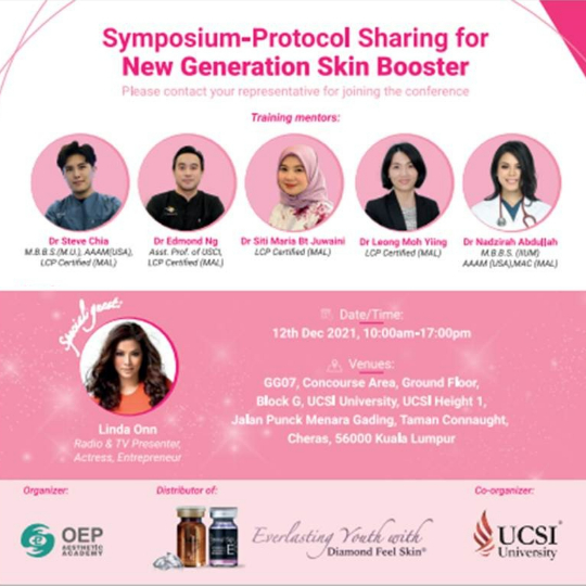 Symposium-Protocol Sharing for New Generation Skin Booster